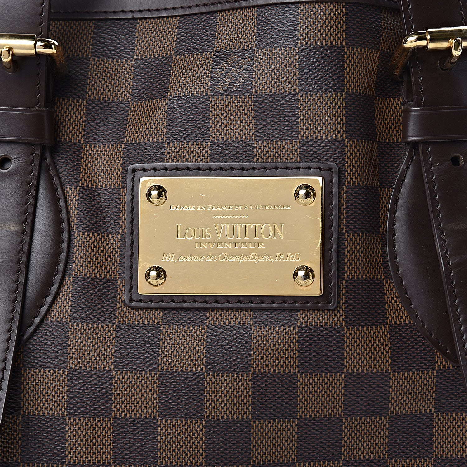Louis Vuitton Damier Ebene Hampstead MM 10 of 10