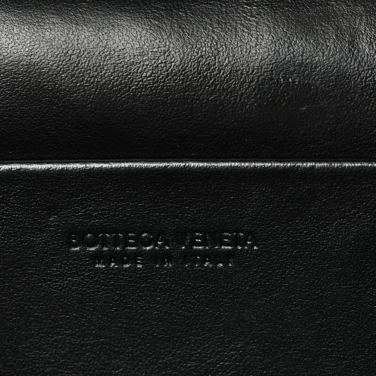 Calfskin Intrecciato Bang Bang Vanity Case Black