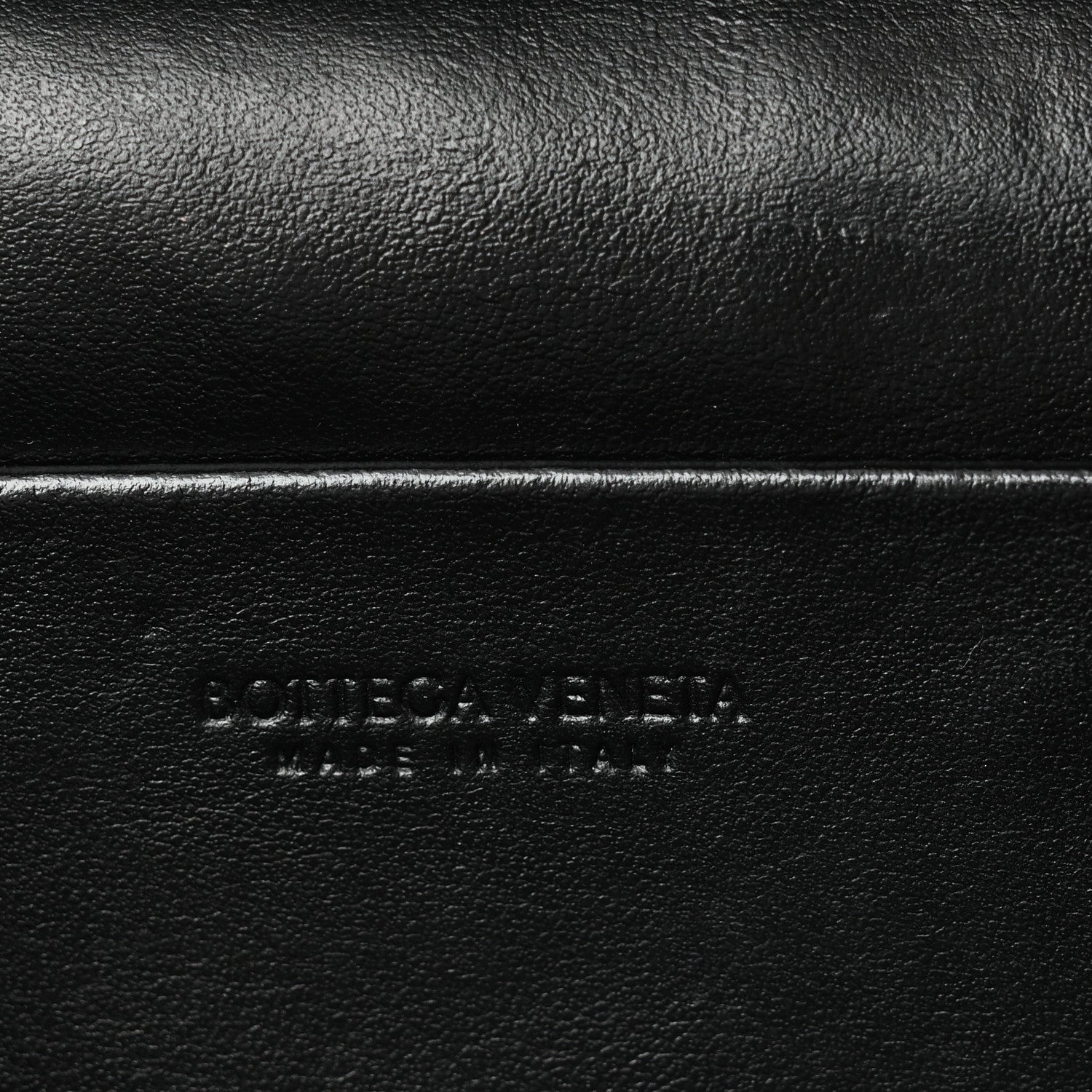 Bottega Veneta Calfskin Intrecciato Bang Bang Vanity Case Black 6 of 9