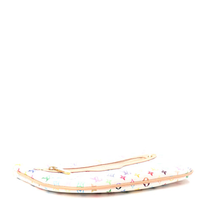 Louis Vuitton Monogram Multicolor Pochette Plate GM White 4 of 7