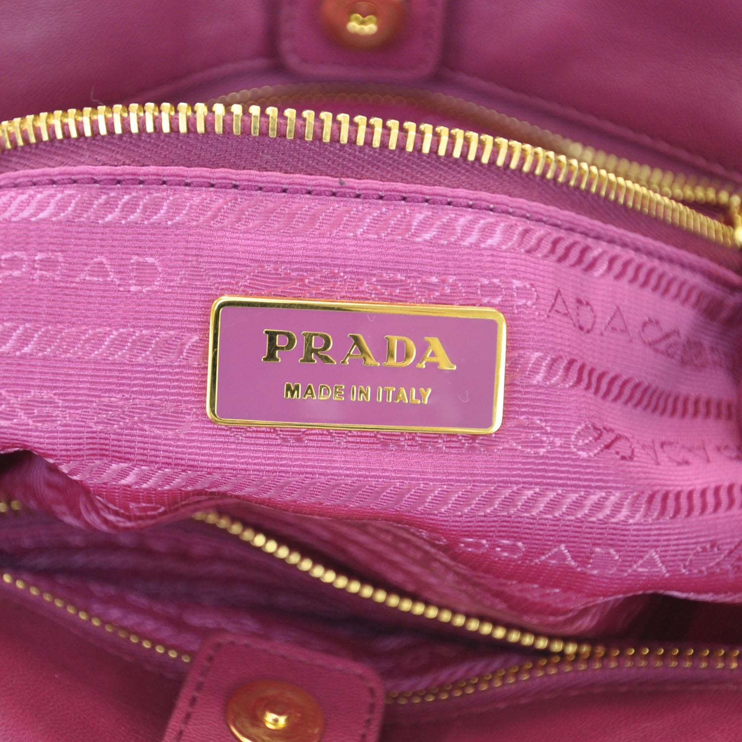 Prada Tessuto Nylon Origami Pleated Tote 8 of 9