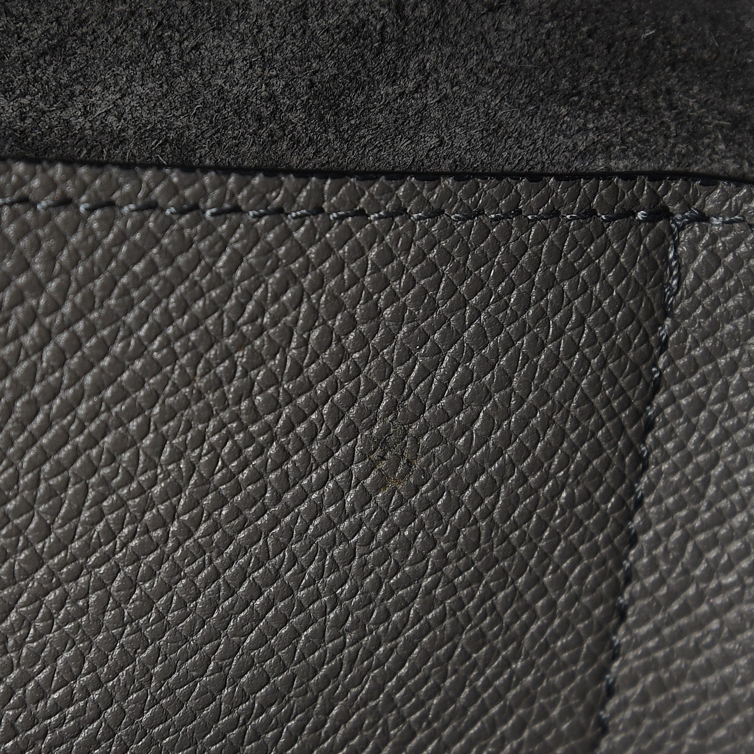 Celine Grained Calfskin Mini Belt Bag Grey 8 of 18