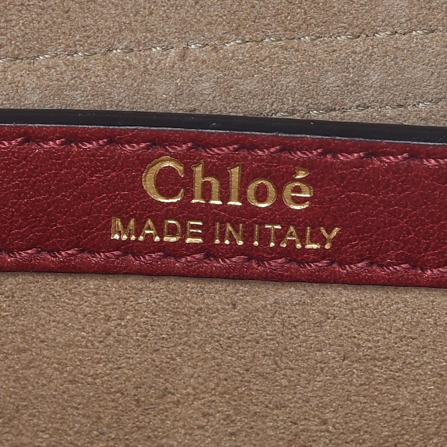Chloe Calfskin Braided Small Hudson Shoulder Bag Sienna Red 7 of 8