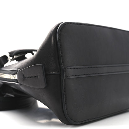 The Row Saddle Calfskin Mini Devon Bag Black 8 of 9