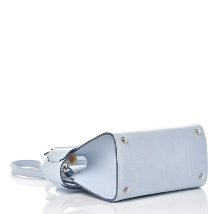 Givenchy Grained Calfskin Mini Horizon Satchel Pale Blue 4 of 15