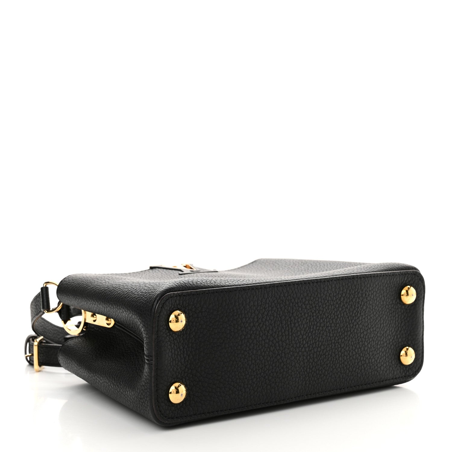 Louis Vuitton Taurillon Capucines BB Black 4 of 10
