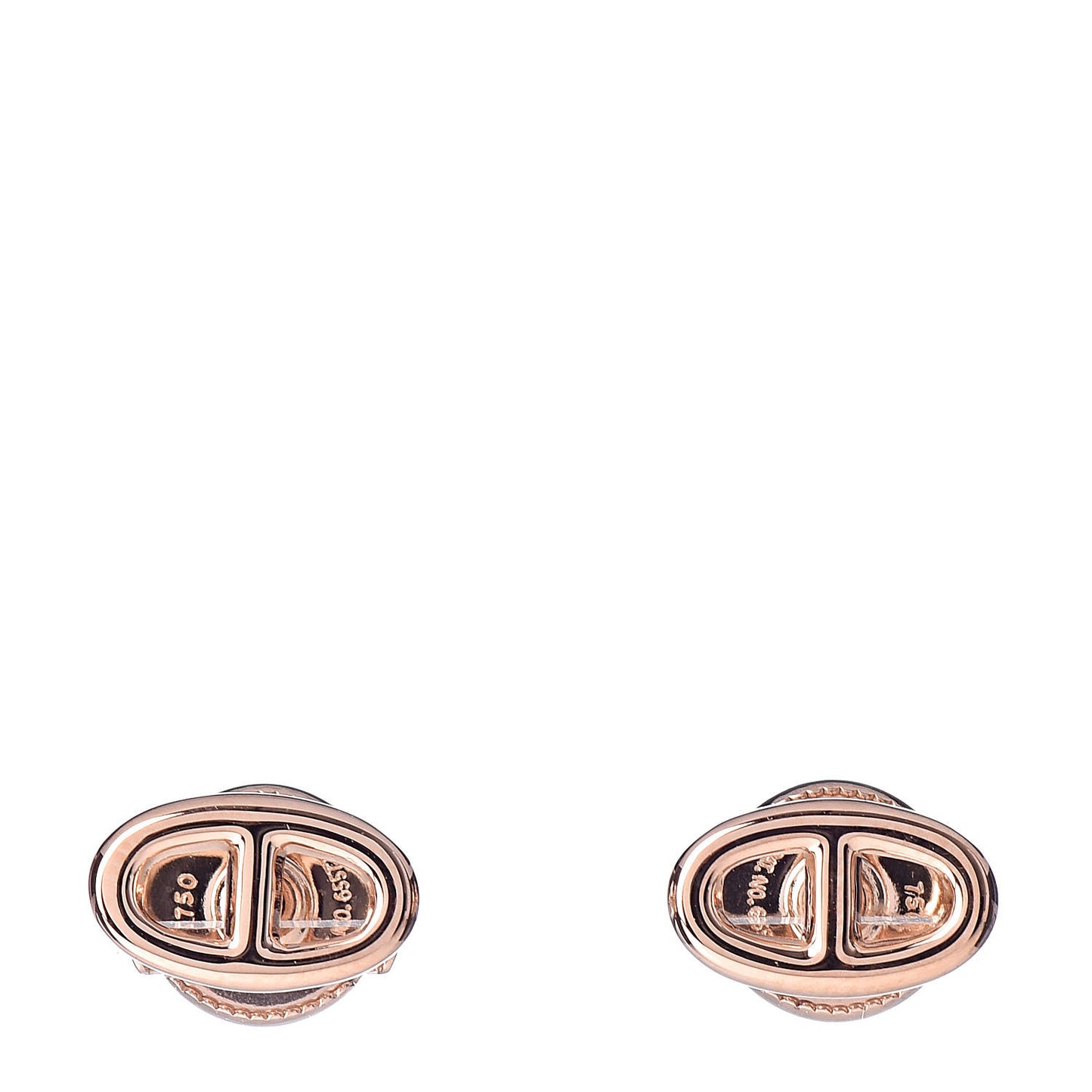 18K Rose Gold TPM Farandole Stud Earrings
