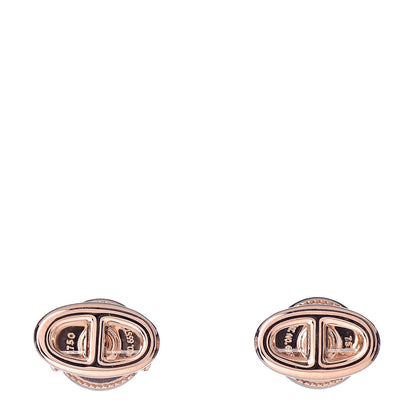 Hermes 18K Rose Gold TPM Farandole Stud Earrings 1 of 5