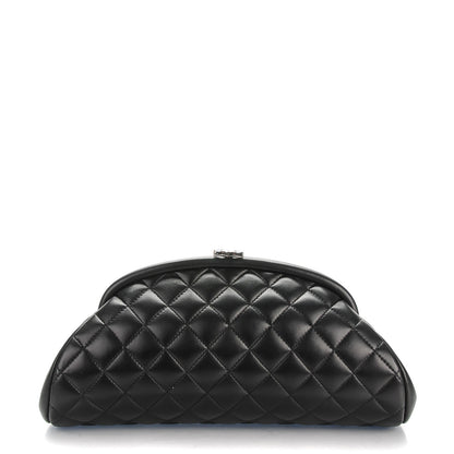 Chanel Lambskin Quilted Timeless Clutch Black 1 of 7