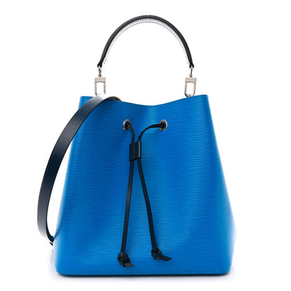 Louis Vuitton Epi NeoNoe MM Lazuli Navy 1 of 10