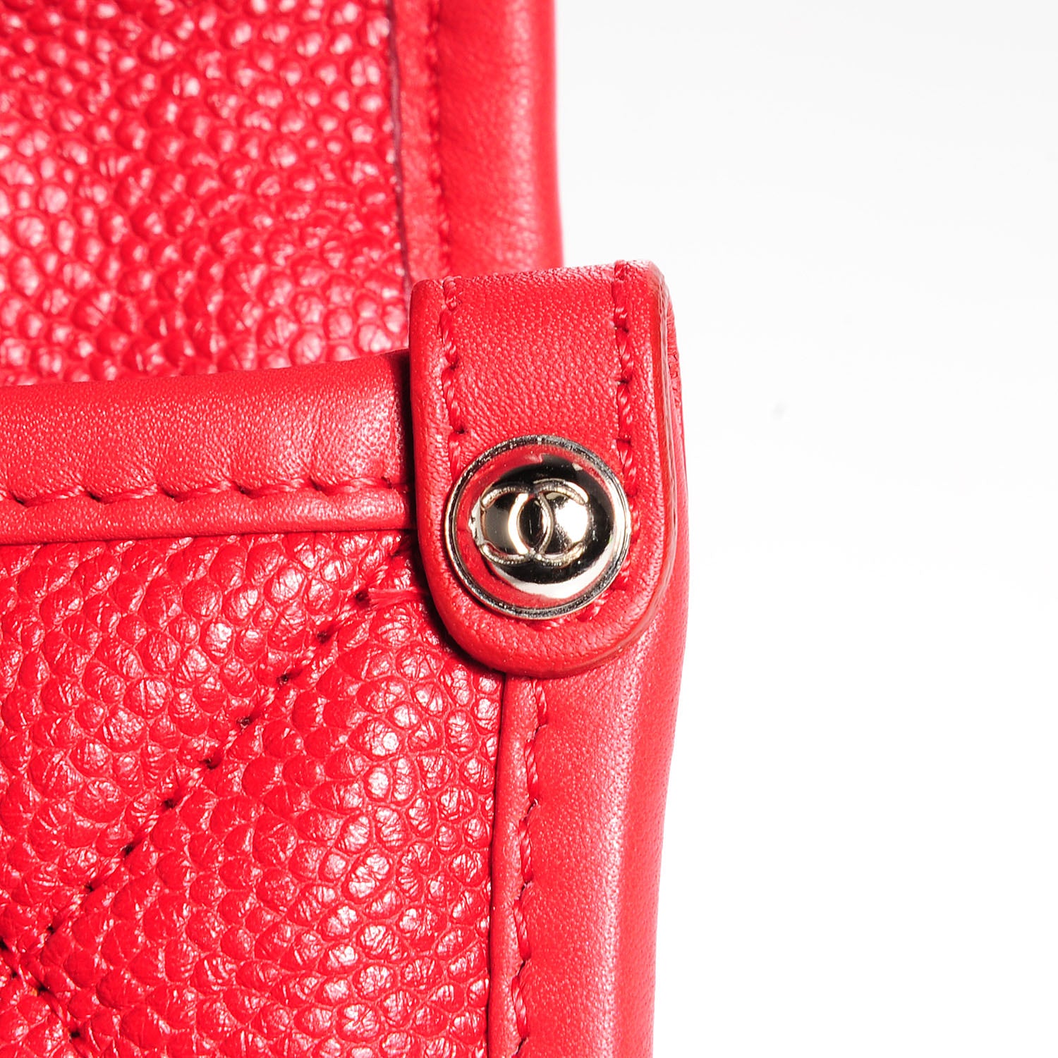 Chanel Caviar French Riviera Large Flap Red 12 of 12