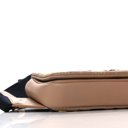 Burberry Lambskin Quilted Lola Belt Bag Camel 9 of 12