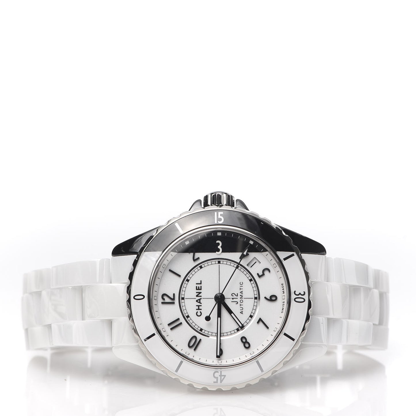Stainless Steel Ceramic 38mm J12 Paradoxe Automatic Watch White