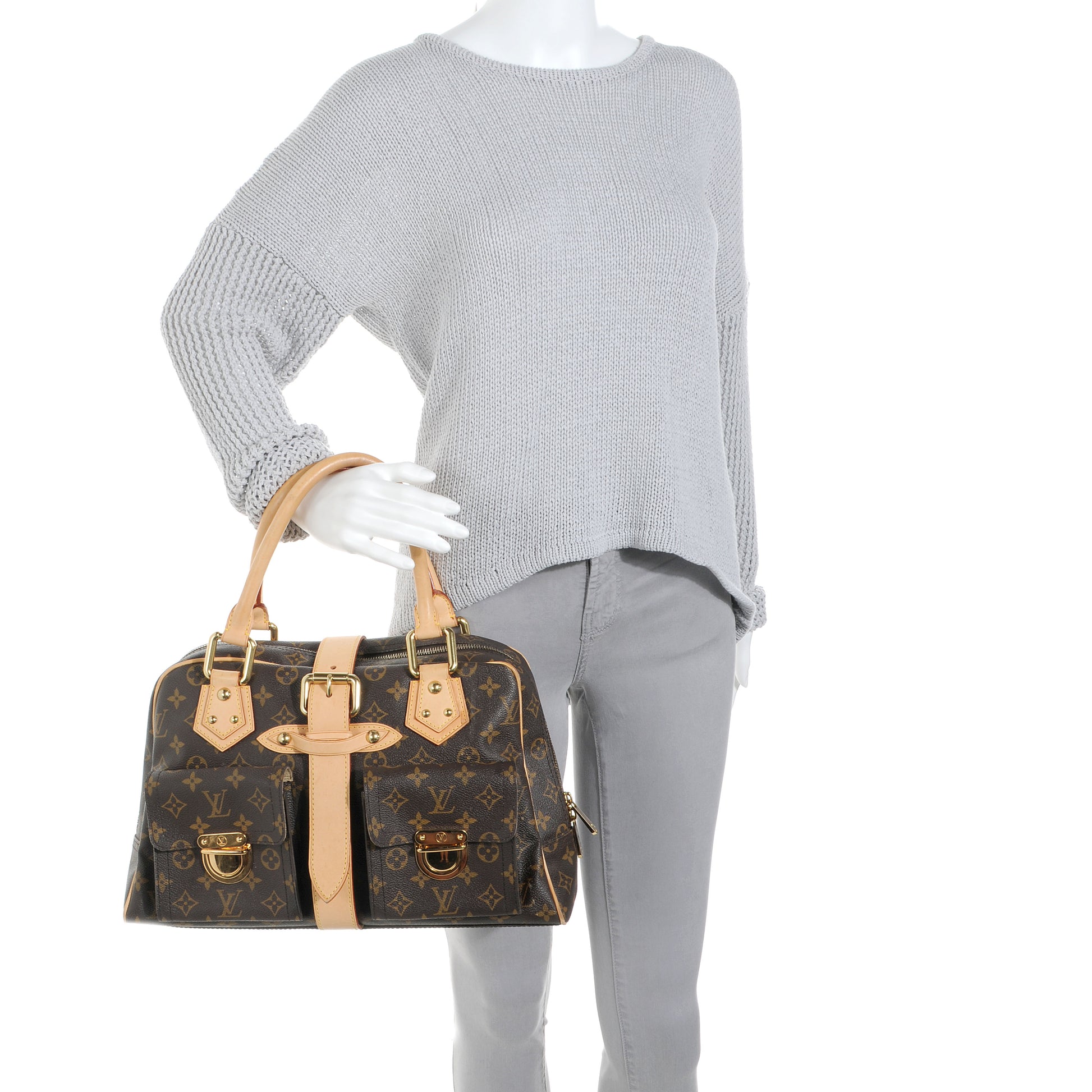 Louis Vuitton Monogram Manhattan GM 2 of 7