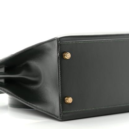 Hermes Box Kelly Sellier 28 Vert Fonce 9 of 25