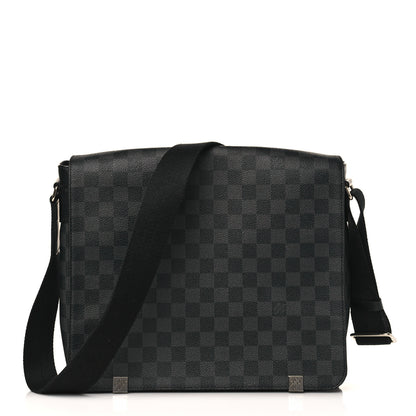 Louis Vuitton Damier Graphite District MM 1 of 8