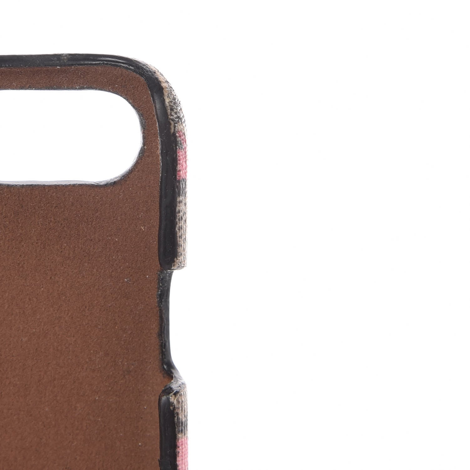 Gucci GG Supreme Monogram Bengal Print iPhone 7 Case Beige Pink 8 of 12