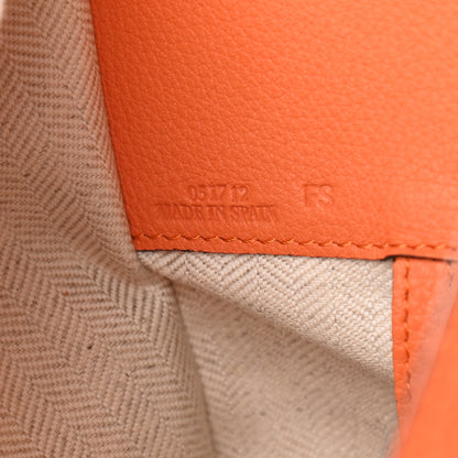 Loewe Grained Calfskin Small Hammock Shoulder Bag Apricot Orange 7 of 12
