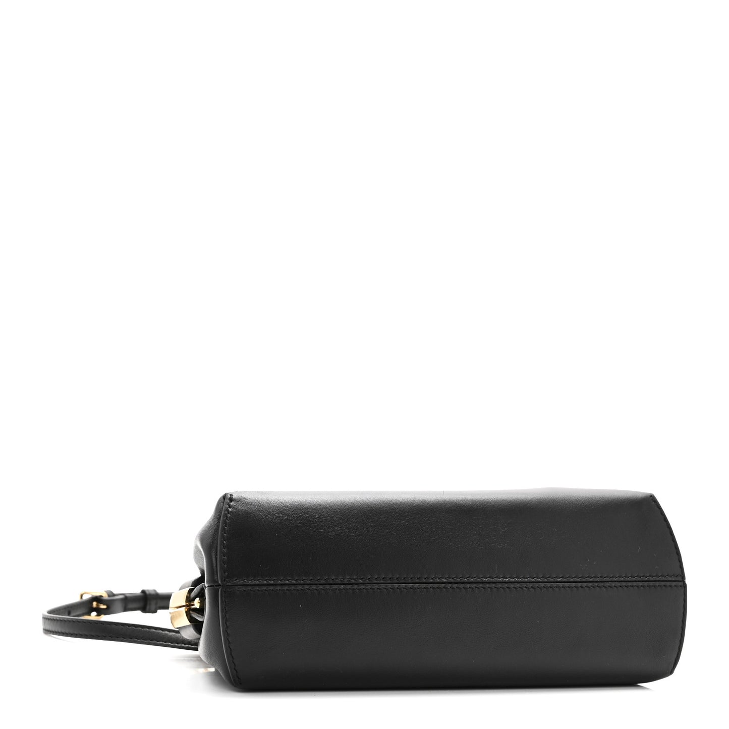 Shiny Nappa Small Fendi First Black
