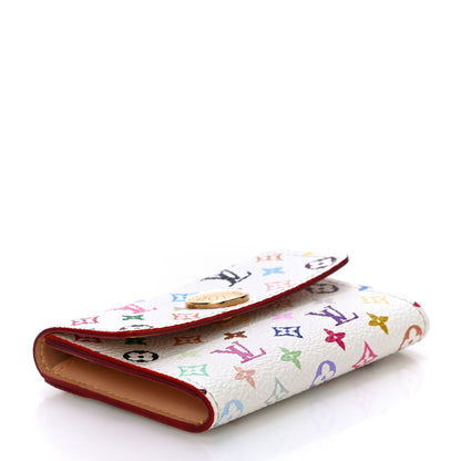 Louis Vuitton Monogram Multicolor Business Card Holder White 4 of 10