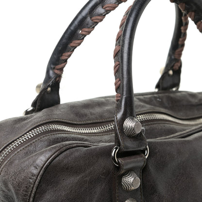Balenciaga Agneau Giant 12 Silver Hardware Office Tote Charbon 15 of 26