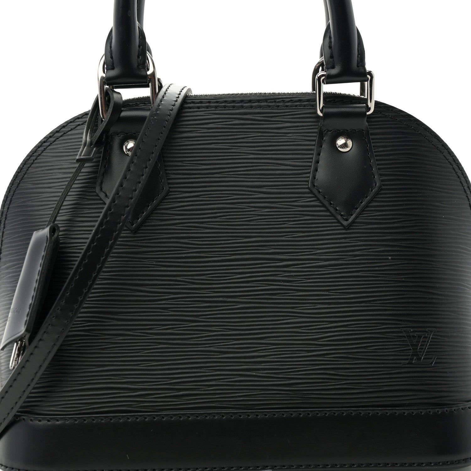 Louis Vuitton Epi Alma BB Black 7 of 9