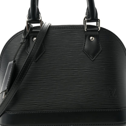 Louis Vuitton Epi Alma BB Black 7 of 9