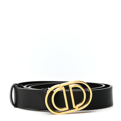 Christian Dior Calfskin CD Belt 70 Black 1 of 6