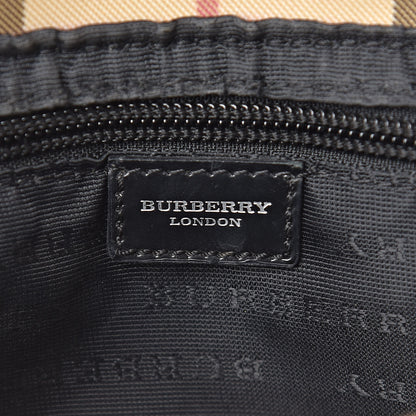 Burberry House Check Small Shoulder Bag Black 6 of 16