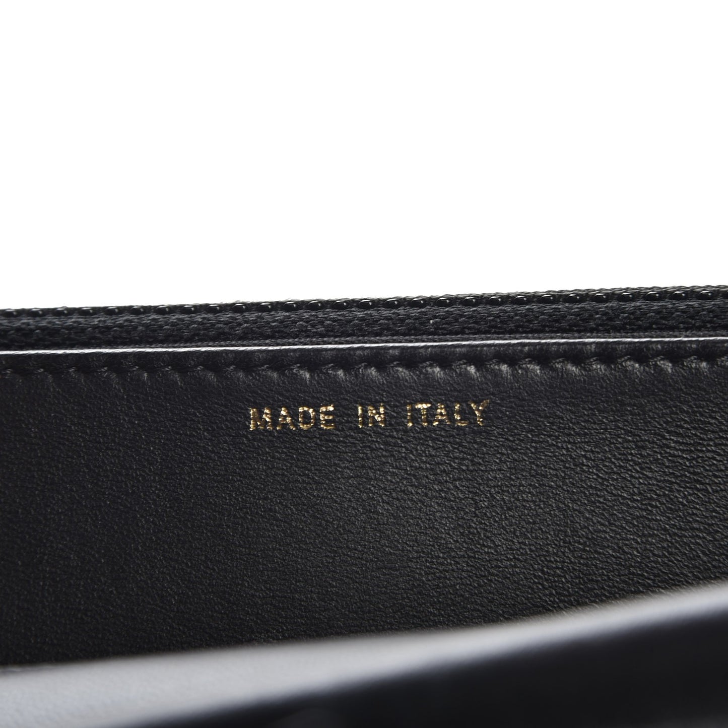 Lambskin Quilted Boy Wallet On Chain WOC Black
