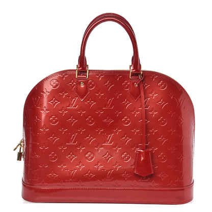 Louis Vuitton Vernis Alma GM Pomme D'Amour 1 of 12