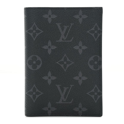 Louis Vuitton Monogram Eclipse Passport Cover 1 of 7