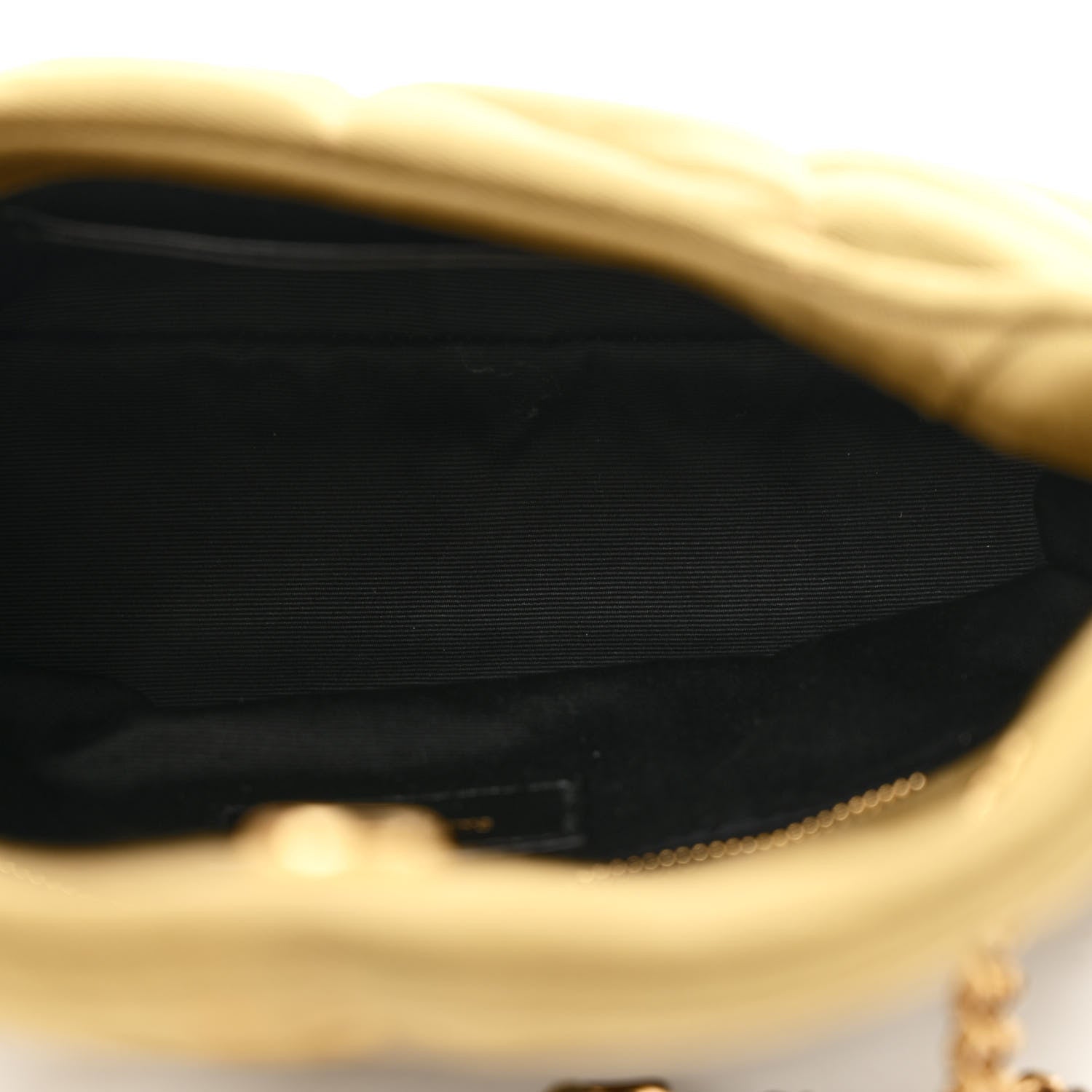 Saint Laurent Canvas Quilted Toy Loulou Puffer Monogram Chain Satchel Fir Green 5 of 11
