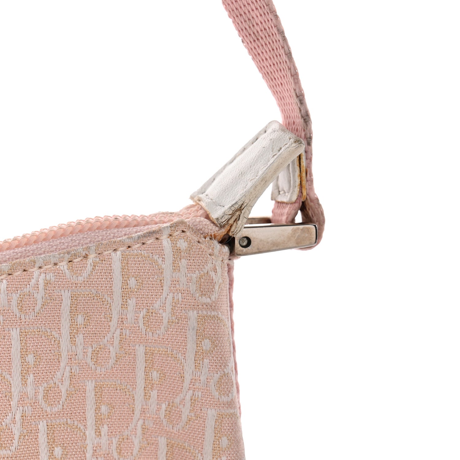 Christian Dior Monogram Shoulder Bag Pochette Pink 15 of 18