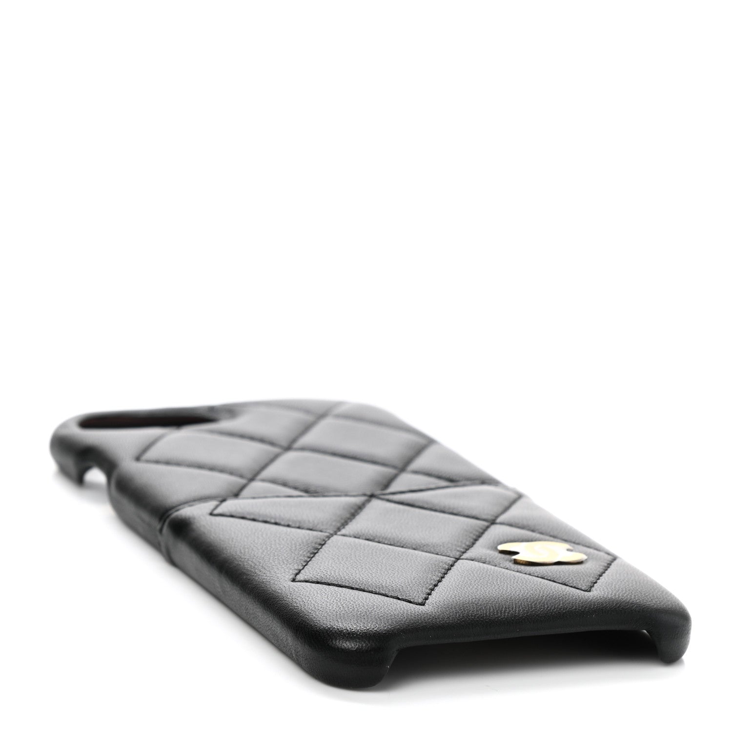 Chanel Lambskin Quilted iPhone 7/8 Coco Tech Case Black 4 of 6