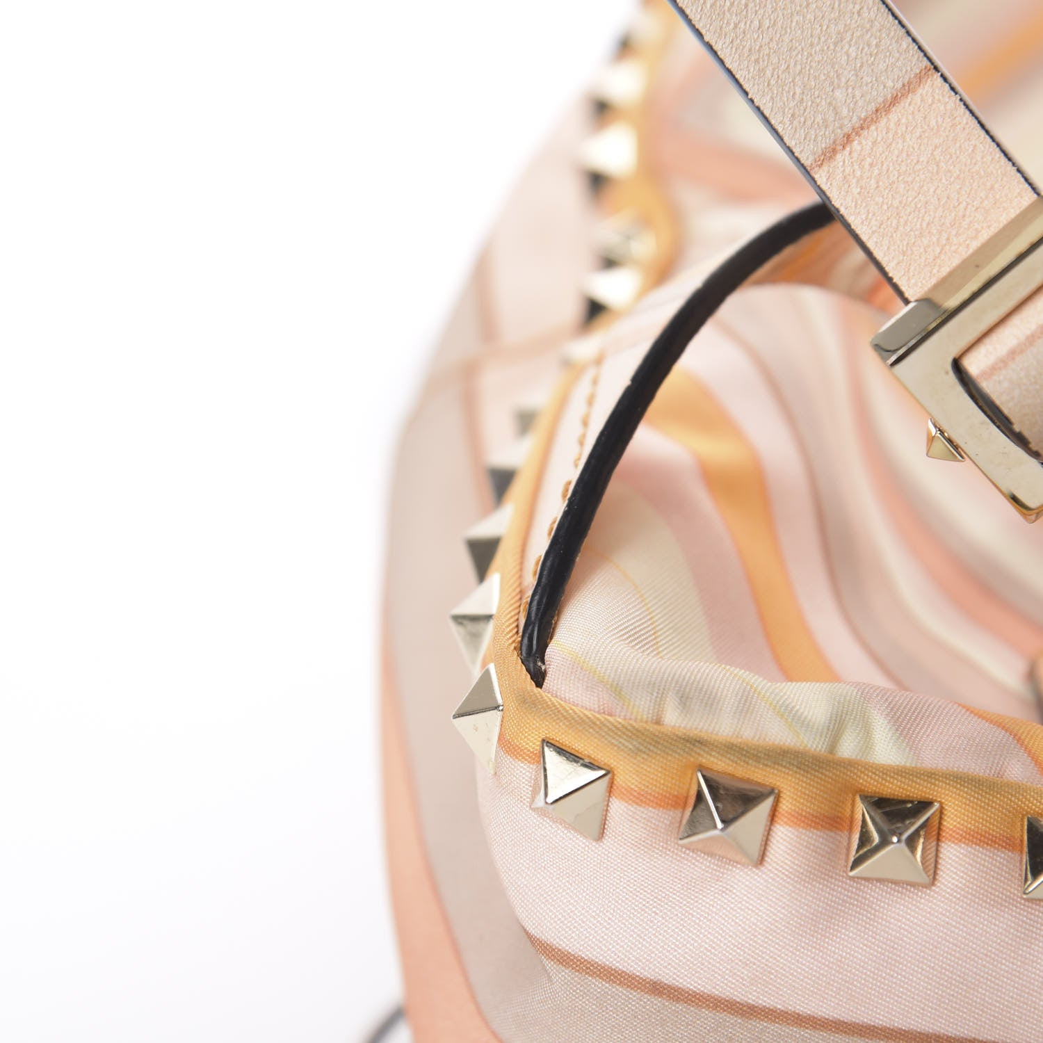 Valentino Garavani Nylon Native Couture 1975 Mini Rockstud Backpack 8 of 13