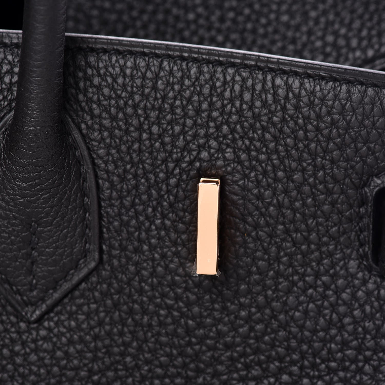 Hermes Togo Birkin 25 Black 16 of 33