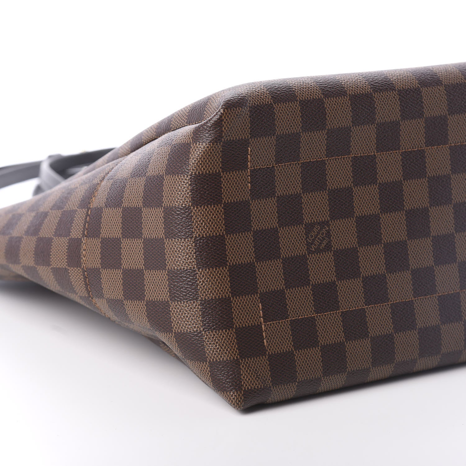 Louis Vuitton Damier Ebene Belmont MM Black 9 of 10