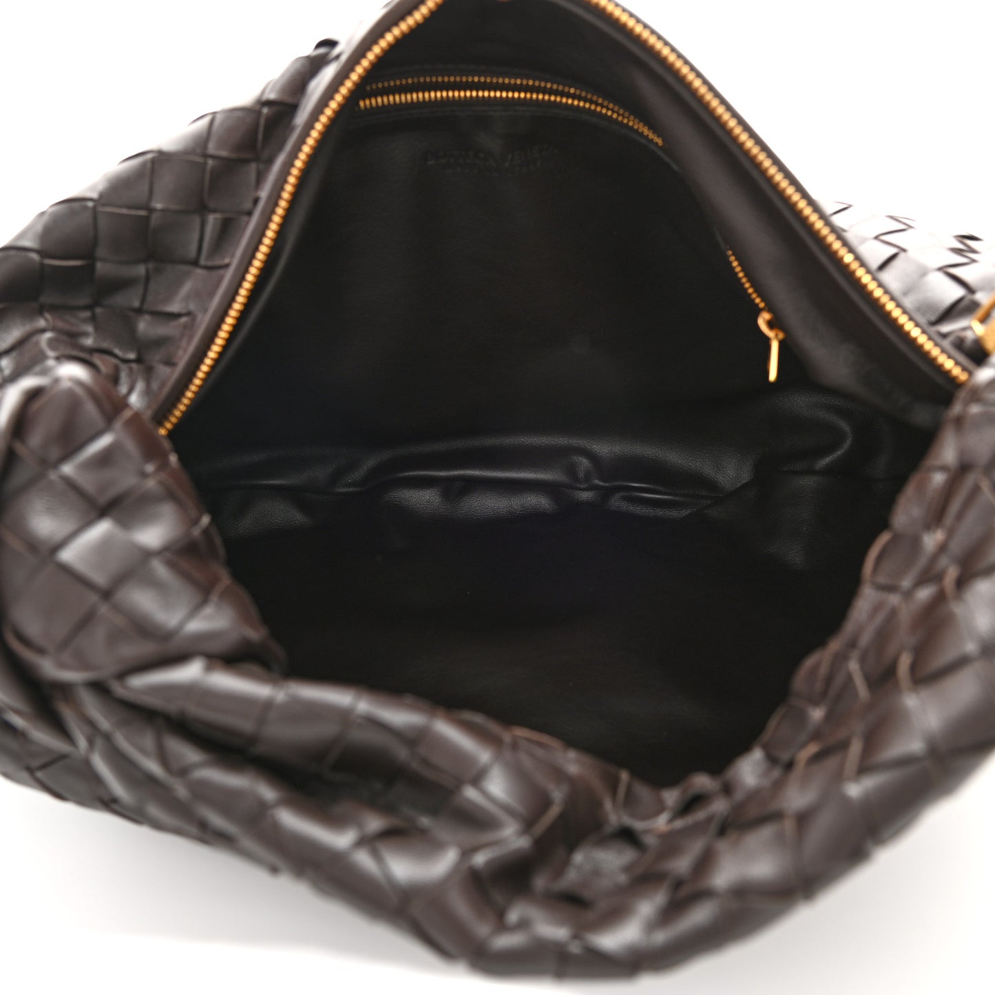 Nappa Intrecciato Medium Jodie Chocolate