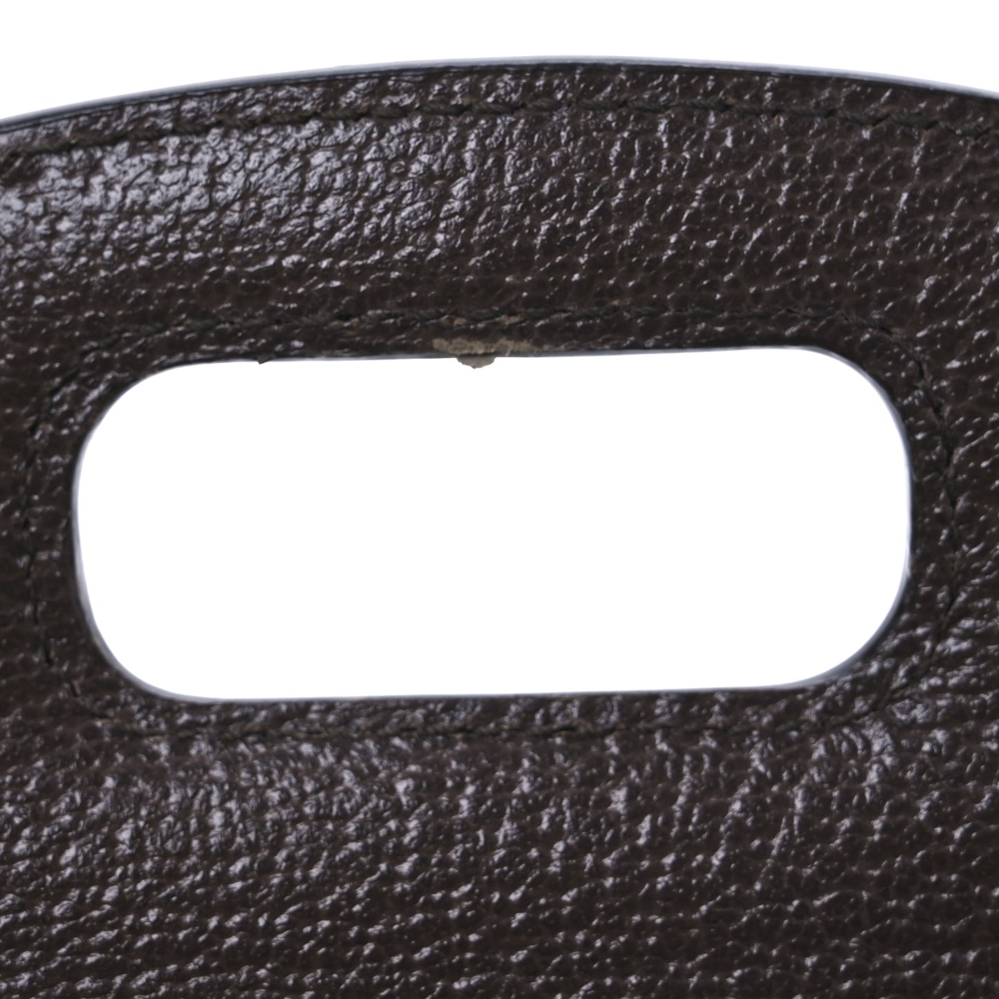 Monogram Jumbo GG Textured Dollar Calfskin Web Mini Bamboo 1947 Top Handle Bag Camel Ebony New Acero