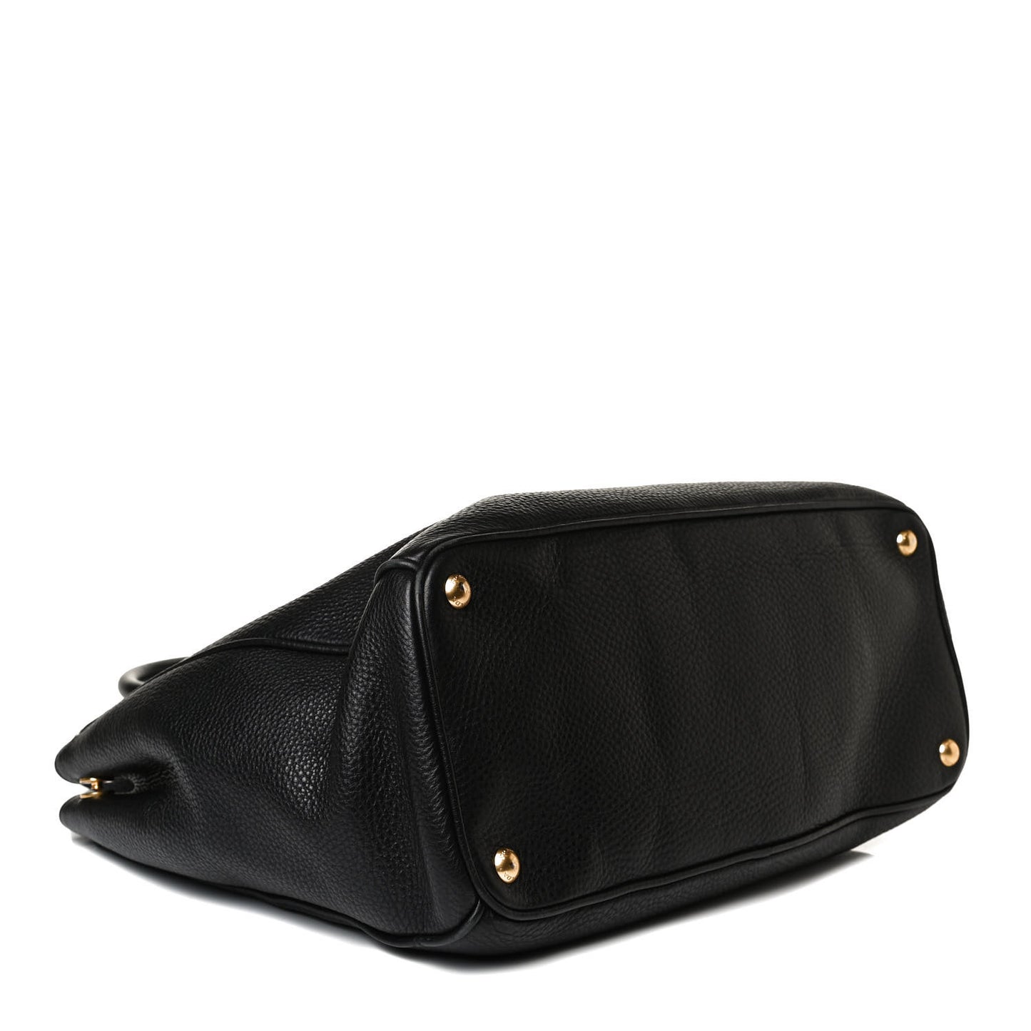 Vitello Daino Tote Black