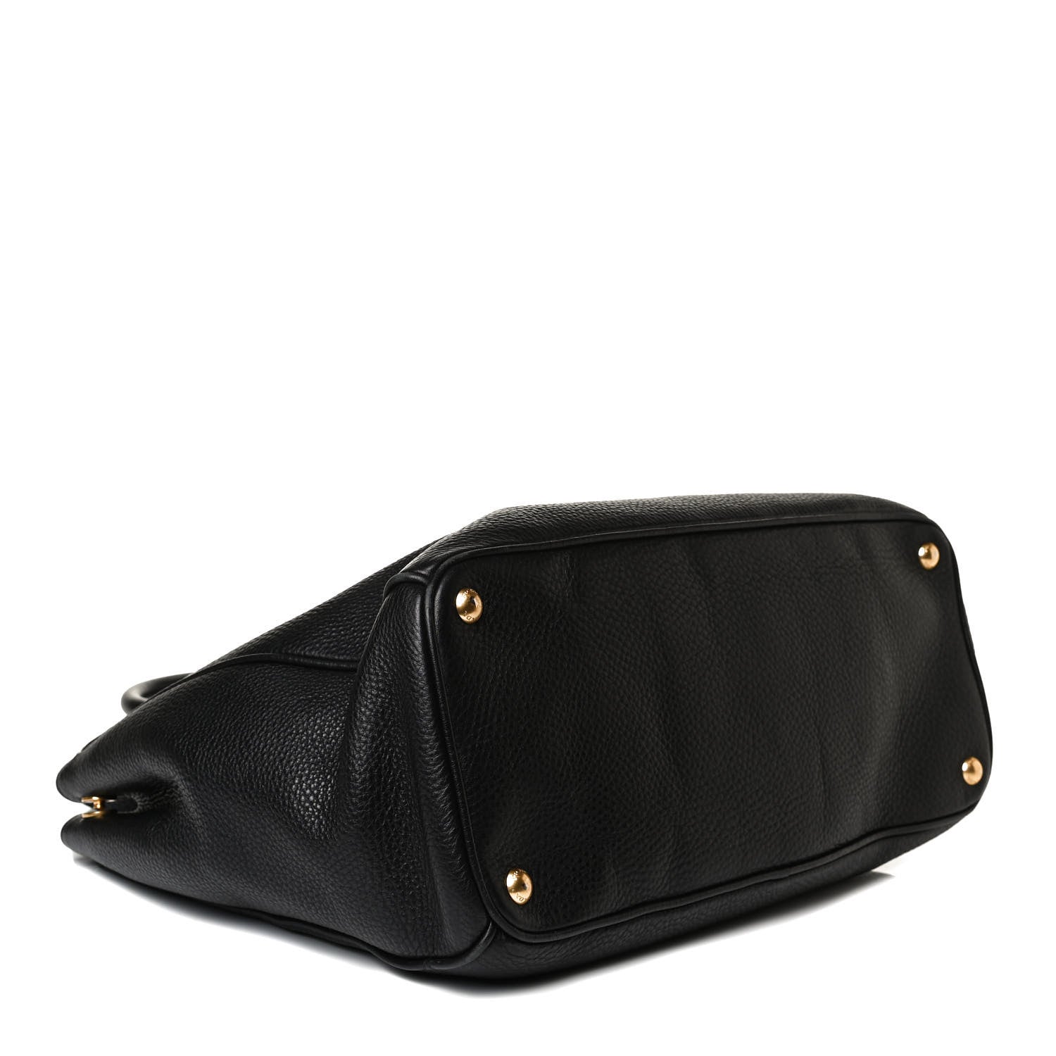 Prada Vitello Daino Tote Black 3 of 15
