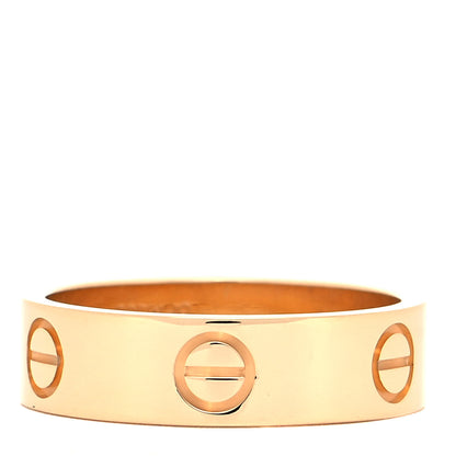 Cartier 18K Yellow Gold 5.5mm LOVE Ring 55 7.25 3 of 5