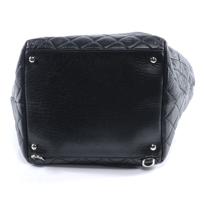 Chanel Lambskin Quilted Beijing Backpack Bag Black 4 of 7