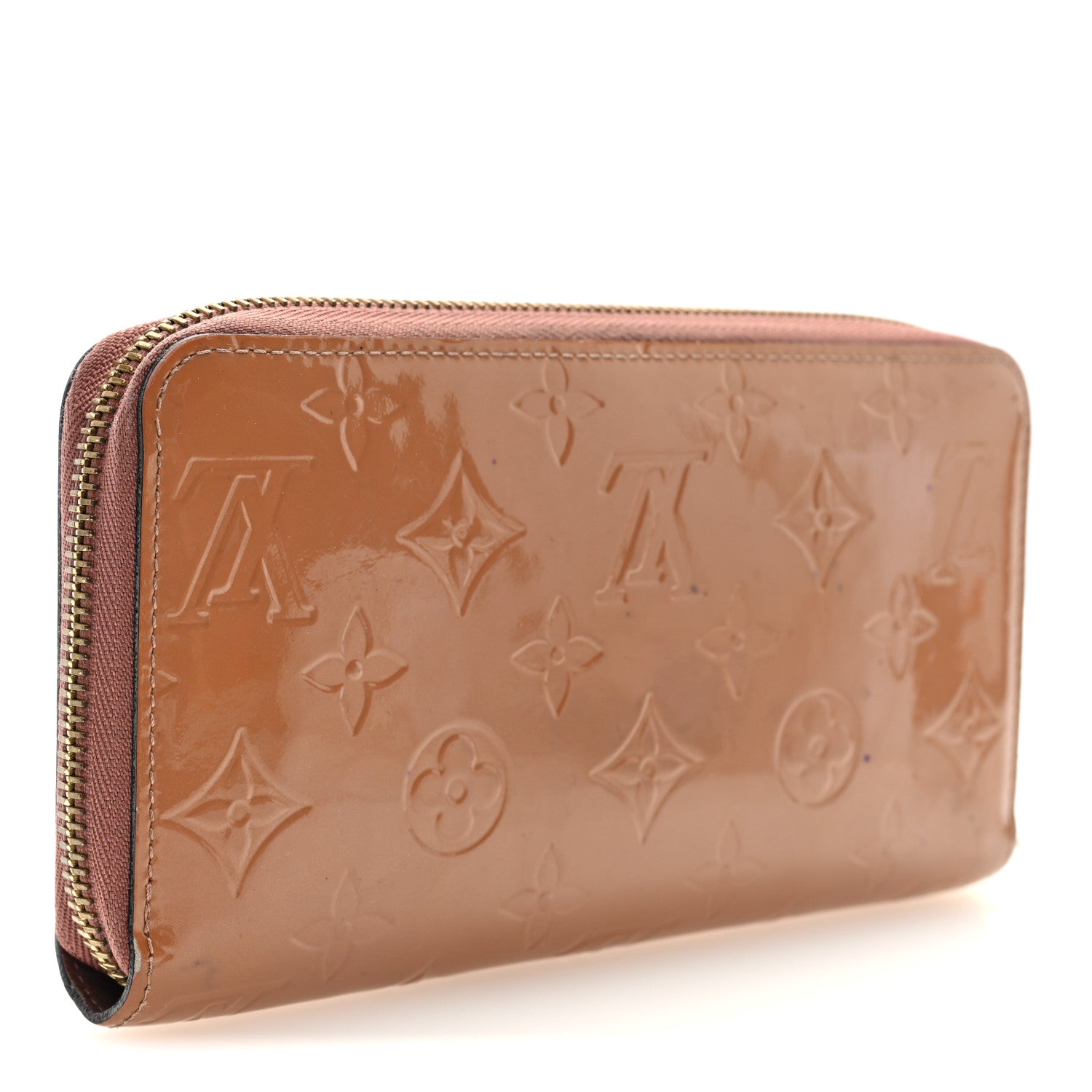 Louis Vuitton Vernis Zippy Wallet Rose Velours 1832697 – FASHIONPHILE