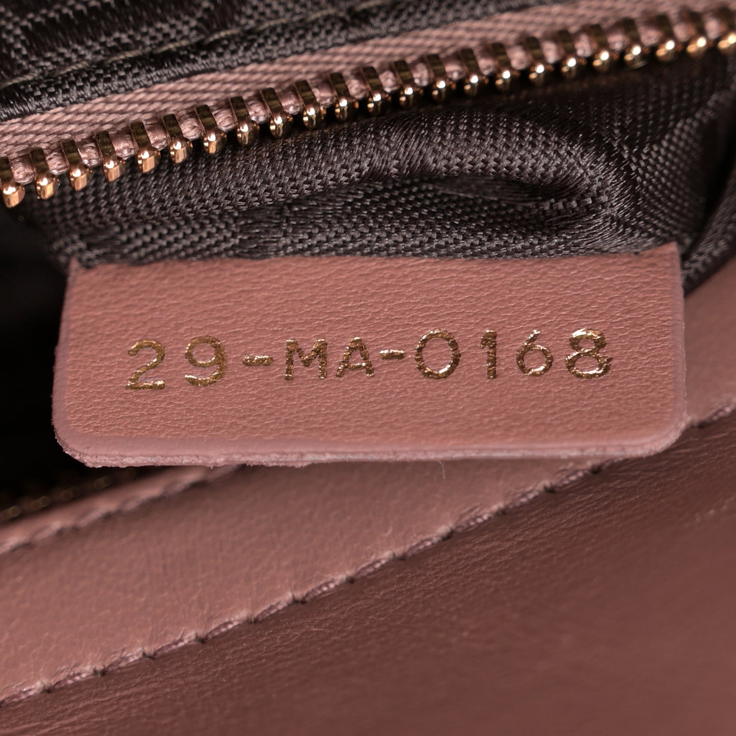 Lambskin Cannage Small Lucky Badges My Lady Dior Fard