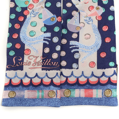 Louis Vuitton Silk Escale Bandeau Blue 5 of 5