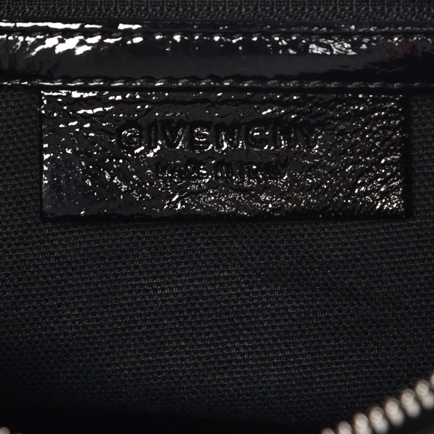 Givenchy Crinkled Patent Mini Pandora Black 6 of 7