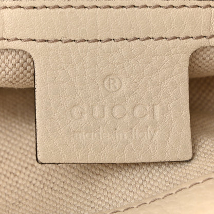 Gucci Monogram GG Canvas Small Bella Top Handle Bag Off White 6 of 10