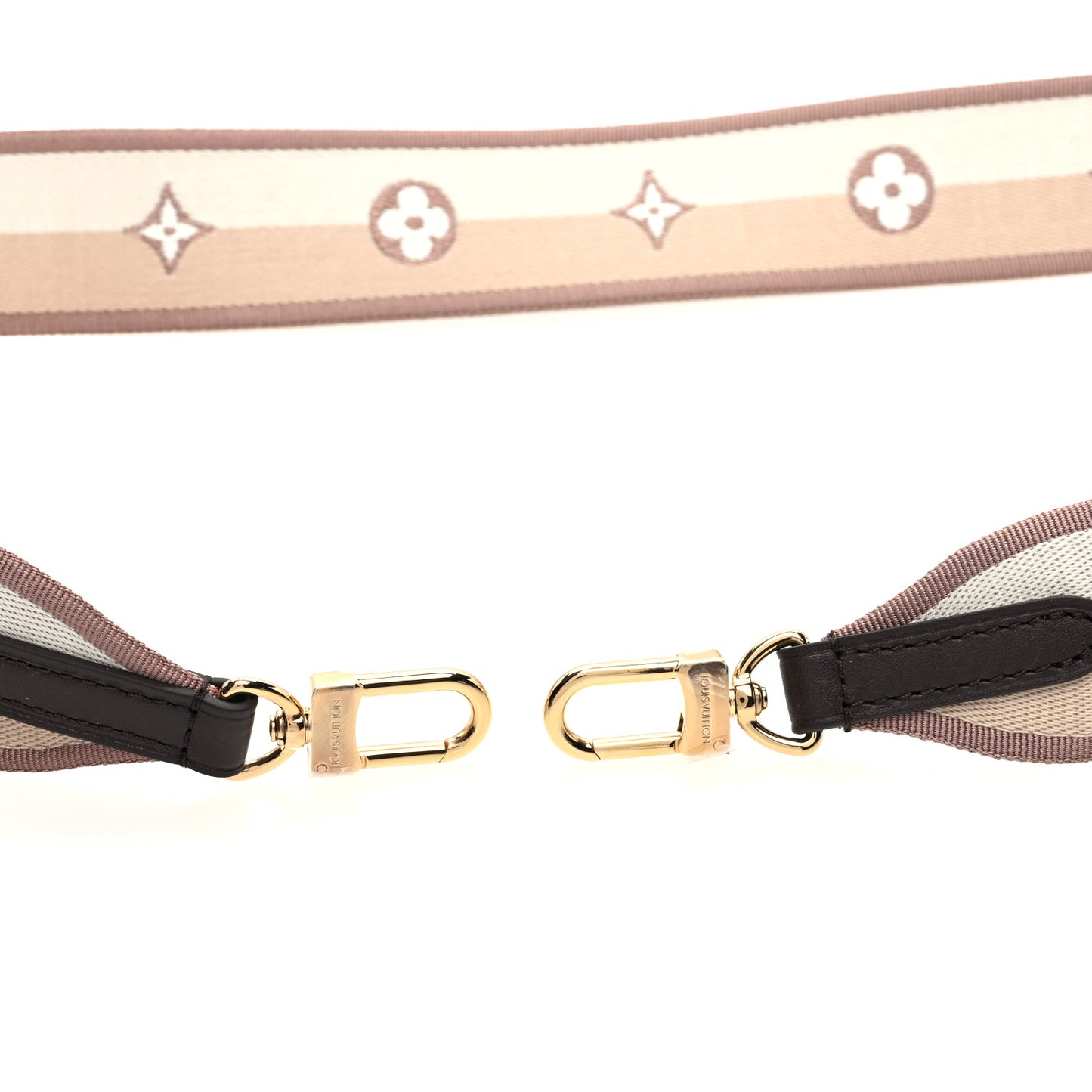 Jacquard Speedy Bandouliere 20 Shoulder Strap Beige Brown